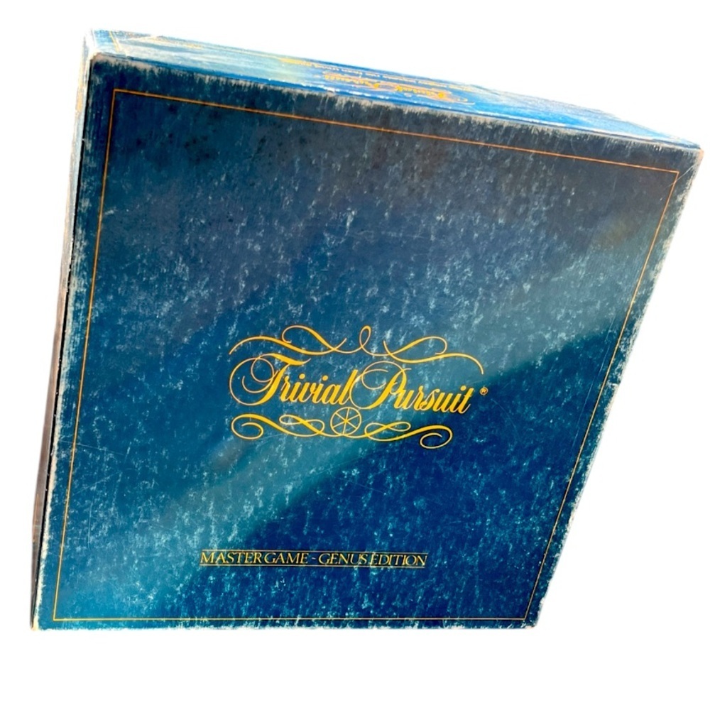 Vintage 1981 Trivial Pursuit Master Game Genus Edition